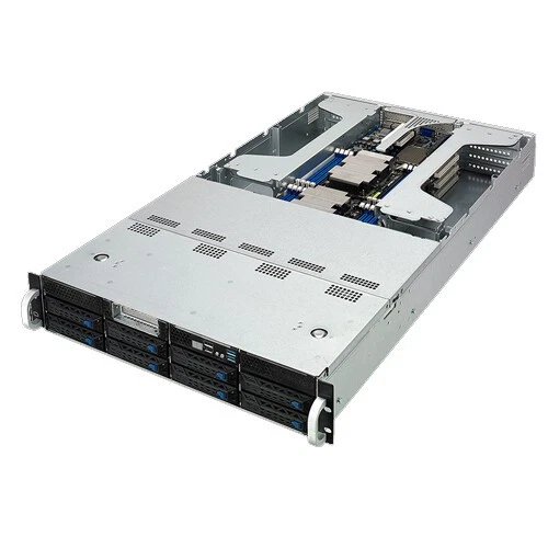 A real ASUS ESC4000 G4 2U GPU server chassis